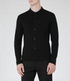 Reiss Birch - Mens Button-front Cardigan In Black, Size S