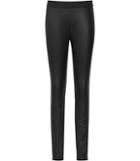 Reiss Carrie - Womens Leather Leggings In Black, Size 4