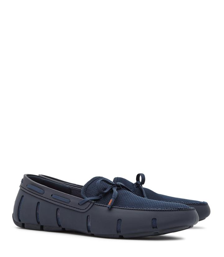 Reiss Swims Penny Loafer - Lace Loafers In Blue, Mens, Size 9