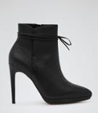 Reiss Orion Bow-detail Ankle Boots