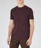Reiss Ghost - Mens Nep T-shirt In Purple, Size S