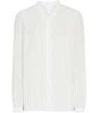 Reiss Quinn - Womens Plisse-detail Blouse In White, Size 4