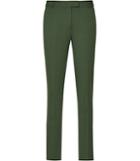 Reiss Joanne - Womens Cropped Tailored Trousers In Green, Size 4