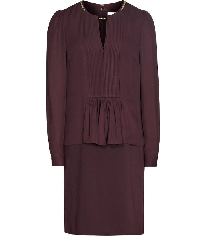 Reiss Daze - Womens Chain-detail Dress In Red, Size 4