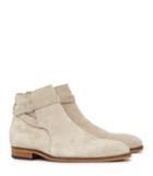 Reiss Keeper - Suede Jodhpur Boots In Brown, Mens, Size 9