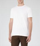 Reiss Bless - Mens Crew Neck T-shirt In White, Size S