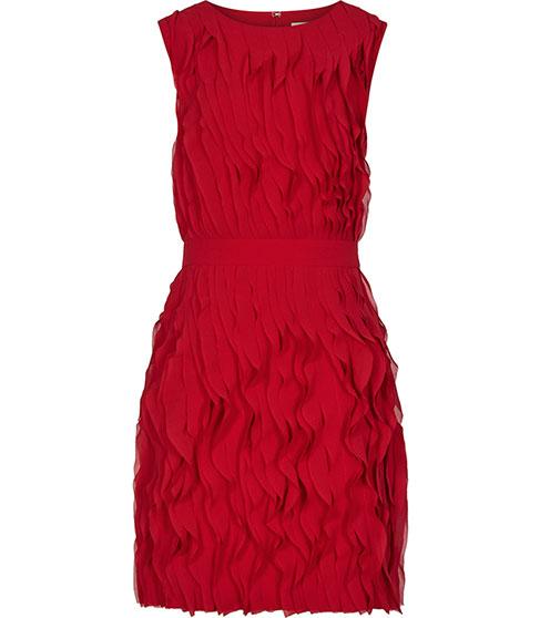 Reiss Jasmine Ruffle-detail Dress