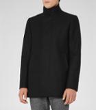 Reiss Langham - Mens Wool Blend Jacket In Black, Size S