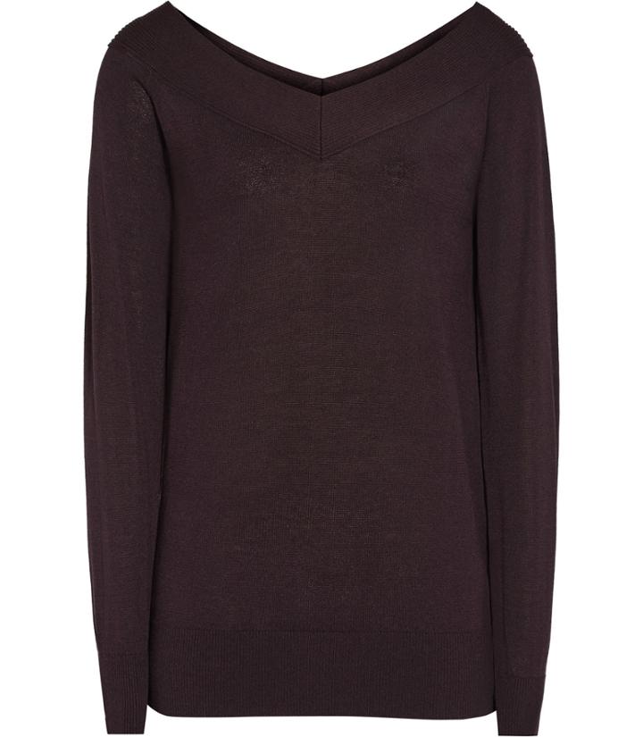 Reiss Christobel - Womens Off-the-shoulder Jumper In Red, Size Xs