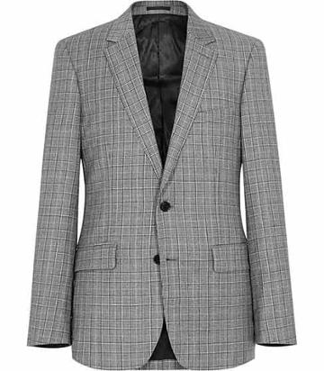 Reiss Gleneagle B Single Breasted Check Blazer