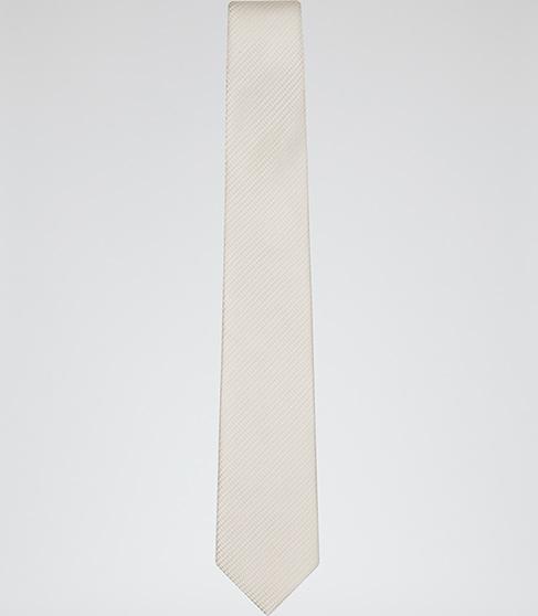 Reiss Ida Textured Silk Tie