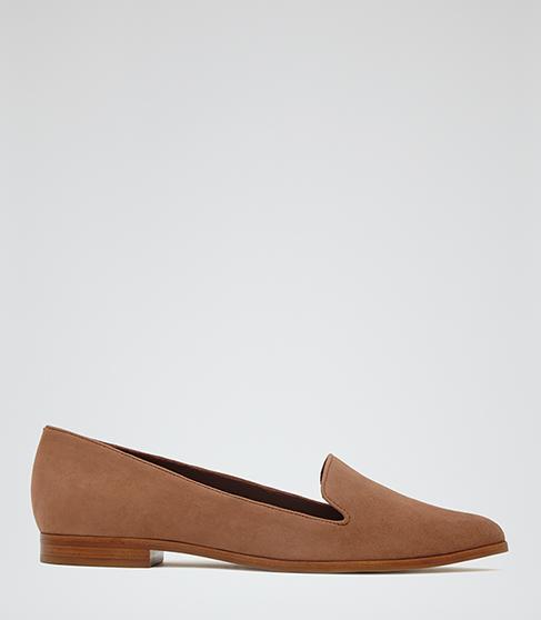 Reiss Volta Suede Suede Point-toe Pumps