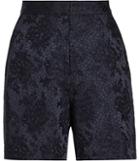 Reiss Kate - Womens Jacquard Shorts In Blue, Size 4