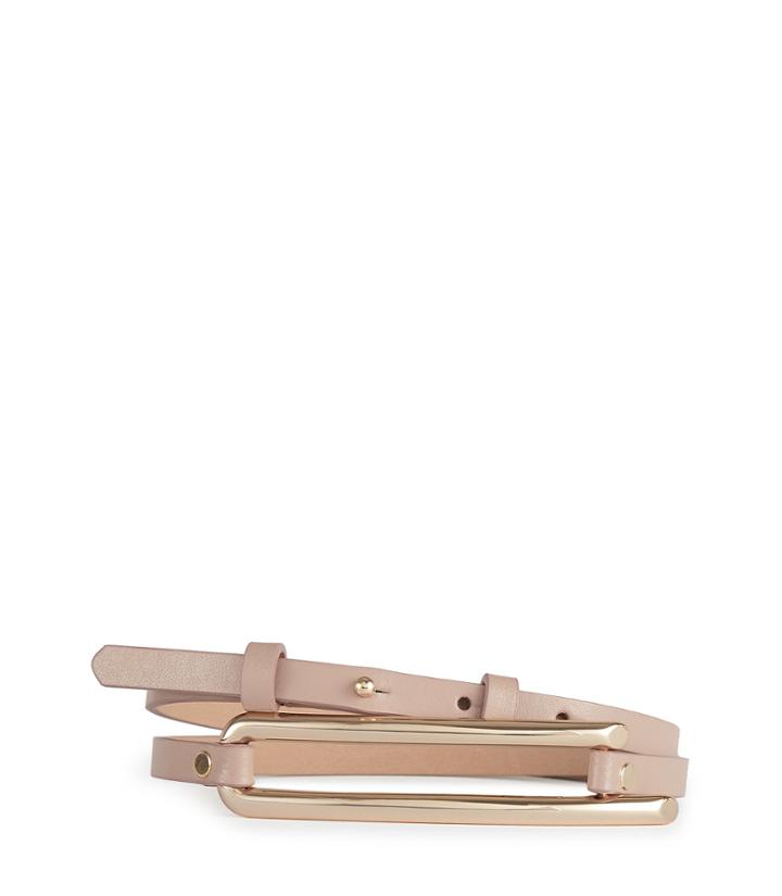 Reiss Ripley - Metal-detail Belt In White, Womens, Size Xs