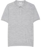 Reiss Manor - Knitted Polo Shirt In Grey, Mens, Size S