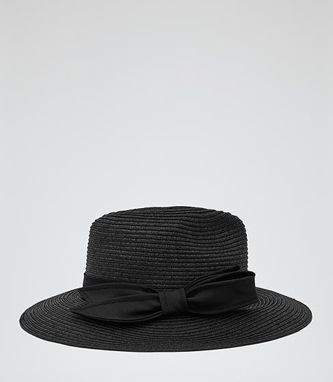 Reiss Carmella Straw Fedora