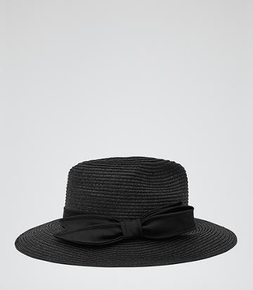 Reiss Carmella Straw Fedora