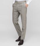 Reiss Battalion T - Slim-fit Tailored Trousers In Grey, Mens, Size 28