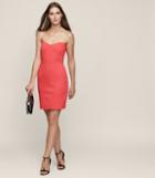 Reiss Miranda - Strapless Bodycon Dress In Red, Womens, Size 0
