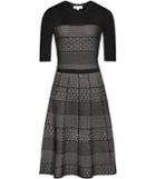 Reiss Alithia - Womens Technique Knitted Dress In Black, Size 4