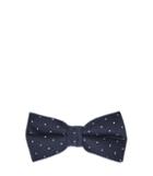 Reiss Monty - Polka Dot Bow Tie In Blue, Mens