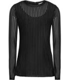 Reiss Mell - Womens Textured Long-sleeved Top In Black, Size Xs