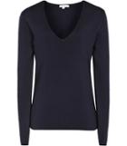 Reiss Bess - Womens Textured Jumper In Blue, Size Xs