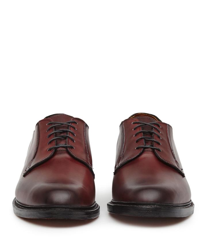 Reiss Leeds 2 - Mens Allen Edmonds Cordovan Leather Shoes In Red, Size 7