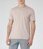 Reiss Bless Marl - Mens Crew Neck T-shirt In Red, Size Xl