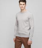 Reiss Wessex - Merino Wool Jumper In Grey, Mens, Size S