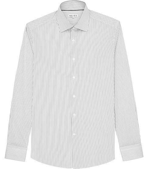 Reiss Carter Regular Fit Stripe Shirt