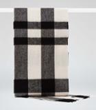 Reiss Hamish Checked Wool Scarf