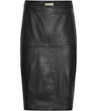 Reiss Cleo Leather-panel Pencil Skirt