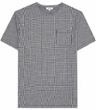 Reiss Wallace - Mens Jacquard Weave T-shirt In Blue, Size S