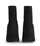 Reiss Odelle Suede - Suede Ankle Boots In Black, Womens, Size 5
