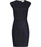 Reiss Granger - Womens High-neck Jersey Dress In Blue, Size 4