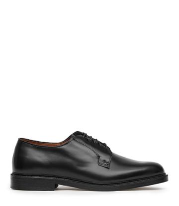 Reiss Leeds 2 - Mens Allen Edmonds Cordovan Leather Shoes In Black, Size 7