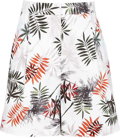 Reiss Selena Short Printed Shorts