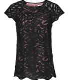 Reiss Sol - Womens Lace Top In Black, Size 4