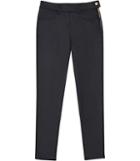 Reiss Hedy Coated - Womens Coated Cropped Jeans In Blue, Size 24