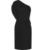 Reiss Jesse - Womens Plisse-detail Dress In Black, Size 4