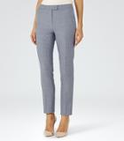 Reiss Salt Trouser - Womens Tailored Trousers In Blue, Size 4