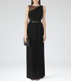 Reiss Clara - Womens Full-length Gown In Black, Size 4