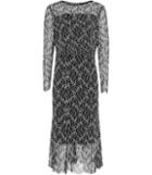 Reiss Maine - Womens Lace Midi Dress In Black, Size 4