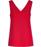 Reiss Jasmine - Womens Button-back Vest In Red, Size 4