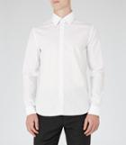 Reiss Jenas - Mens Polka Dot Shirt In White, Size S