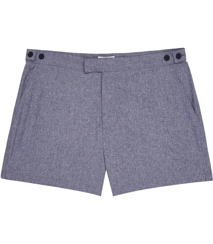 Reiss Ibiza - Mens Tailored Swim Shorts In Blue, Size Xs