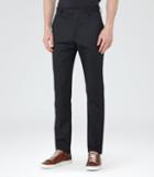 Reiss Statten T - Mens Slim Tailored Trousers In Blue, Size 28