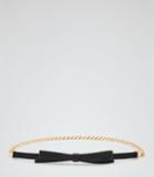 Reiss Marlie - Womens Chain-detail Belt In Black, Size Xs