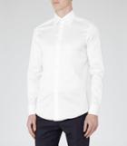 Reiss Redknap - Mens Slim-fit Shirt In White, Size S